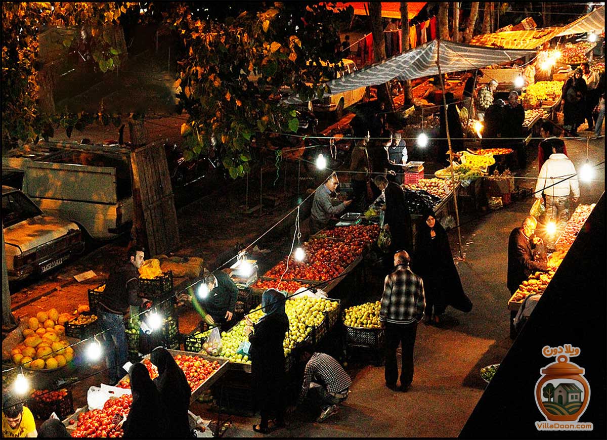 تجربه خرید محصولات تازه کشاورزی و صنایع دستی در پنج‌شنبه بازار خشکبیجار؛ سفری به قلب فرهنگ گیلان و بازار سنتی با محصولات ارگانیک و بومی.