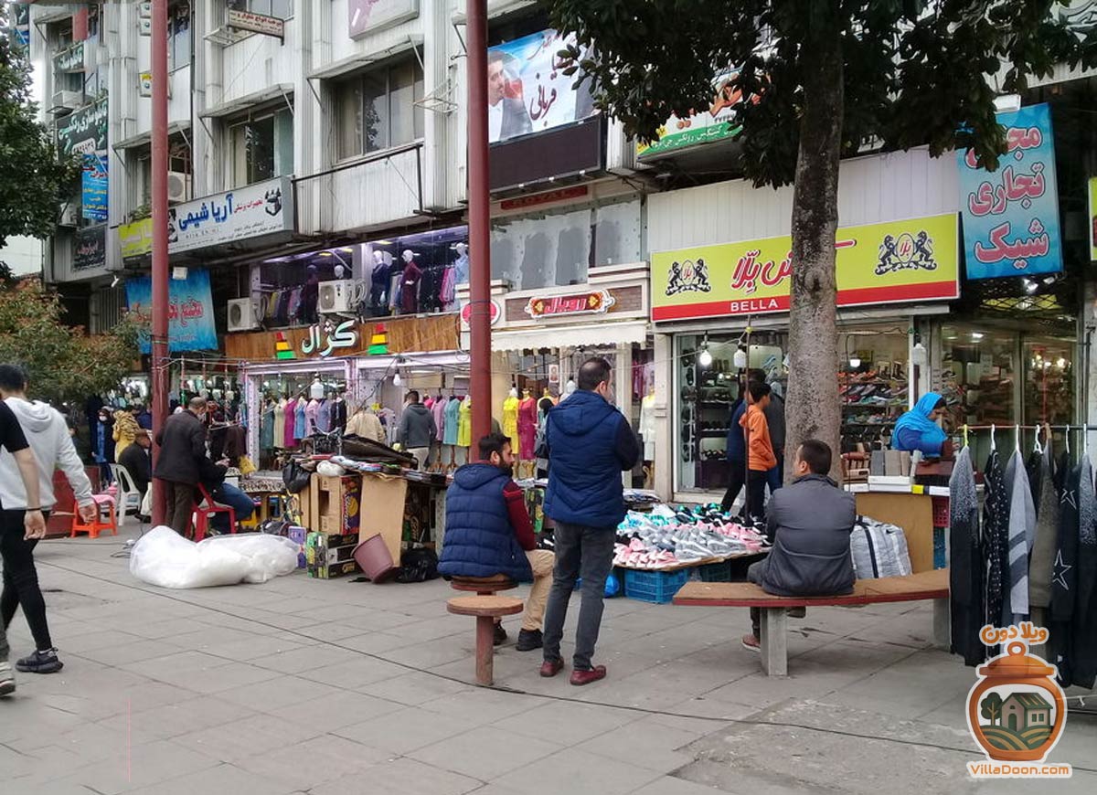 بازار شیک در رشت؛ سفری از خیابان تاریخی شریعتی تا مجتمع تجاری مدرن با طعم خرید سنتی در بزرگترین بازار روباز ایران.