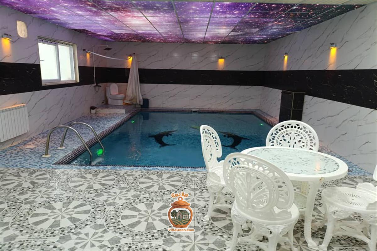 اجاره روزانه ویلا دو خواب استخردار نزدیک ساحل