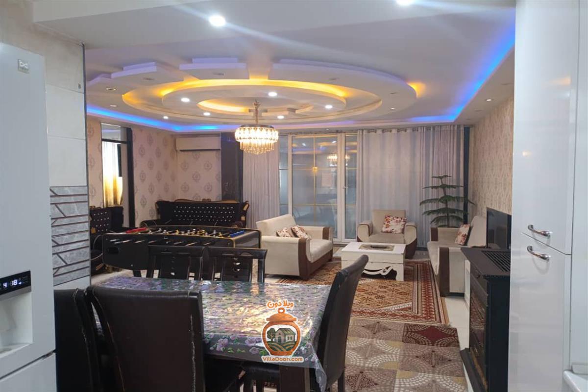 اجاره روزانه ویلا دو خواب استخردار نزدیک ساحل