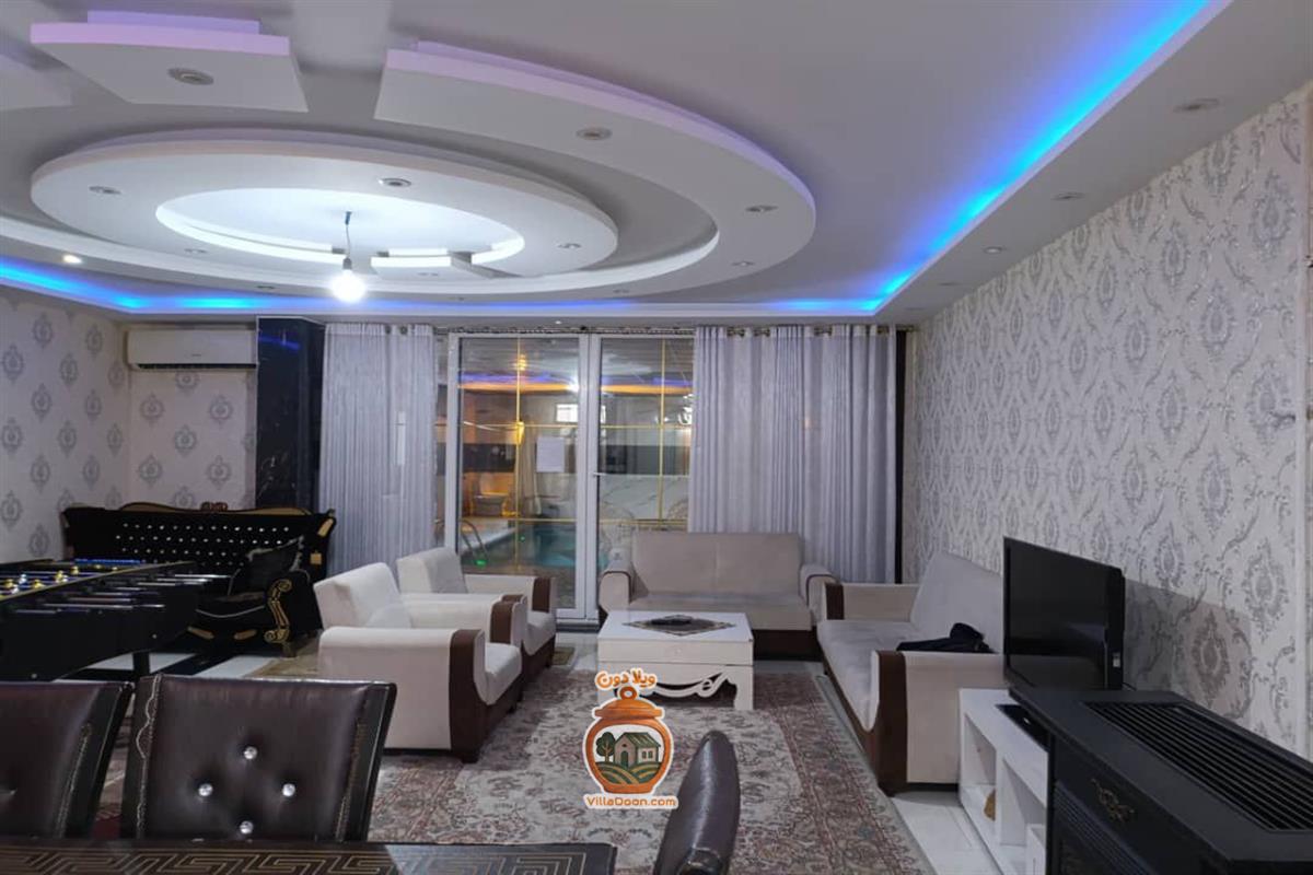 اجاره روزانه ویلا دو خواب استخردار نزدیک ساحل