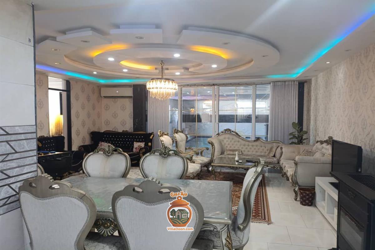 اجاره روزانه ویلا دو خواب استخردار نزدیک ساحل