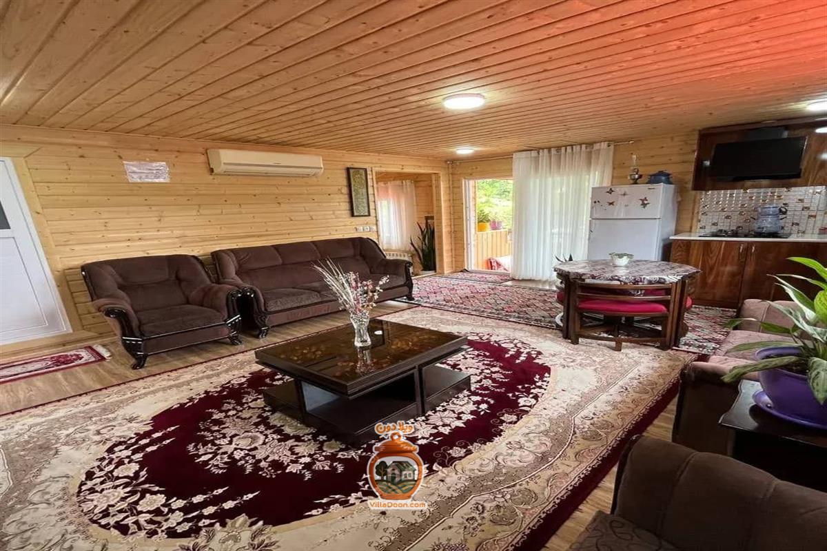 اجاره روزانه ویلا 3 خواب وسط کوه و جنگل ویو جادویی