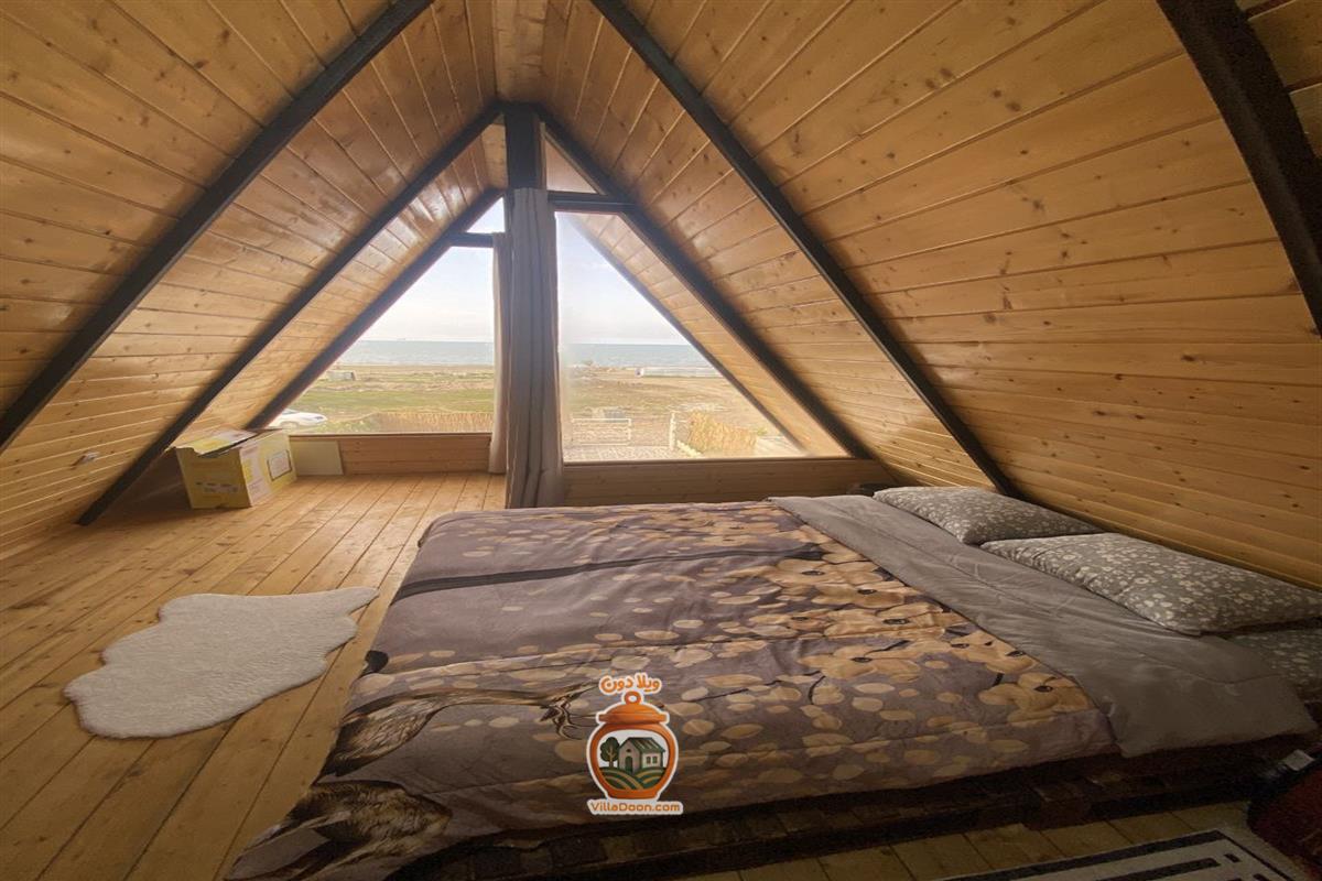 اجاره روزانه کلبه لب دریا بسیار تمیز ویو دریا