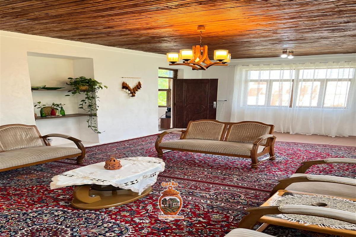 اجاره روزانه ویلا سنتی دوخواب ۵۰۰ متر محوطه