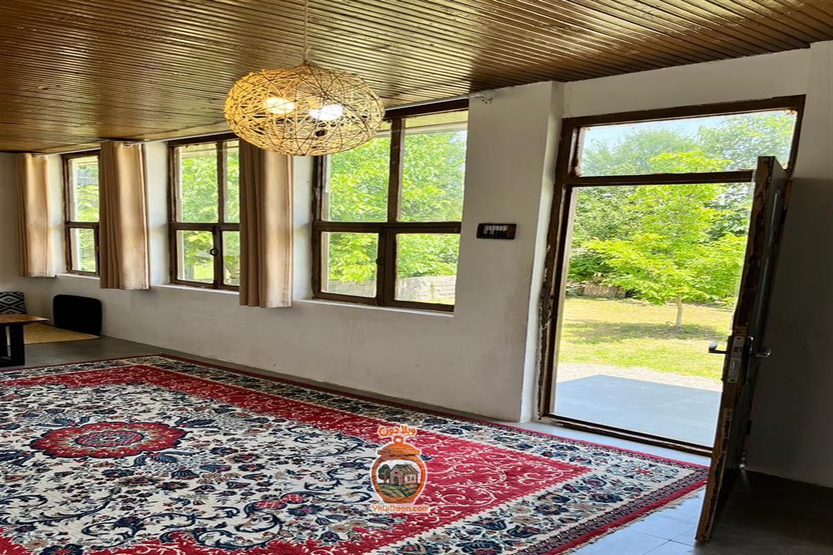 اجاره روزانه ویلا سنتی دوخواب ۵۰۰ متر محوطه