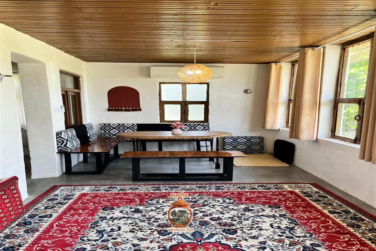 اجاره روزانه ویلا سنتی دوخواب ۵۰۰ متر محوطه